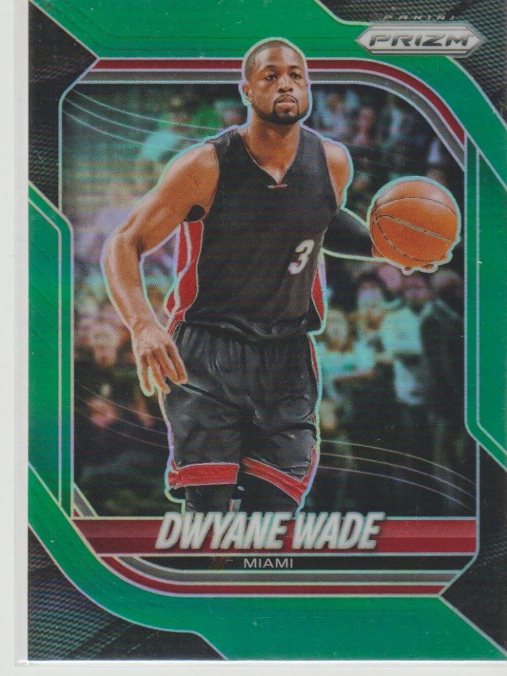 Dwyane Wade 2025-26 Panini Prizm #92 Green Prizm Miami